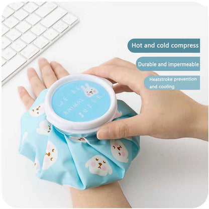 Reusable Hot & Cold Compress Ice Bag with Leak-Resistant Cap