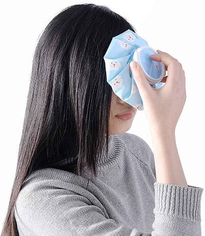 Reusable Hot & Cold Compress Ice Bag with Leak-Resistant Cap