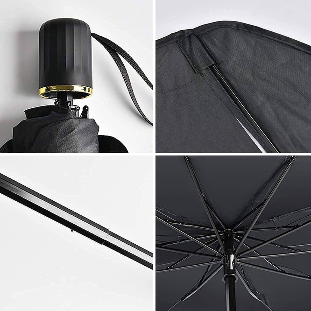 Foldable Car Windshield Sun Shade Umbrella – 125 × 79 cm